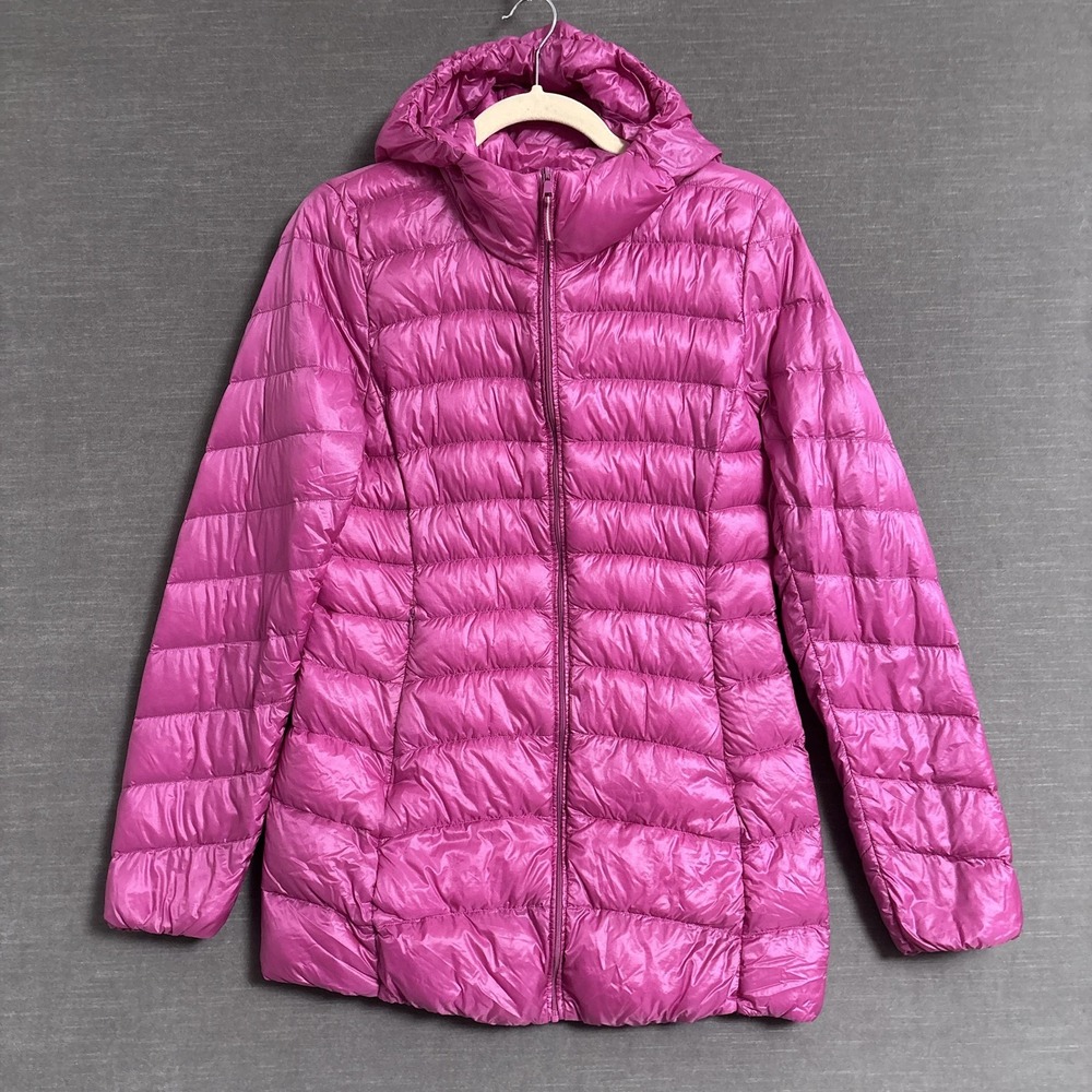 Uniqlo Women's Puffer Jacket - Magenta